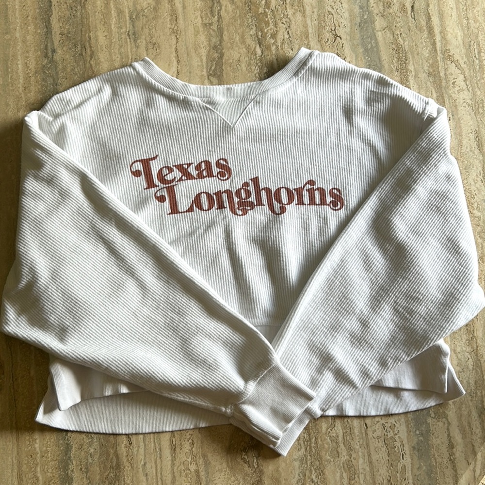 CROPPED TEXAS CREWNECK